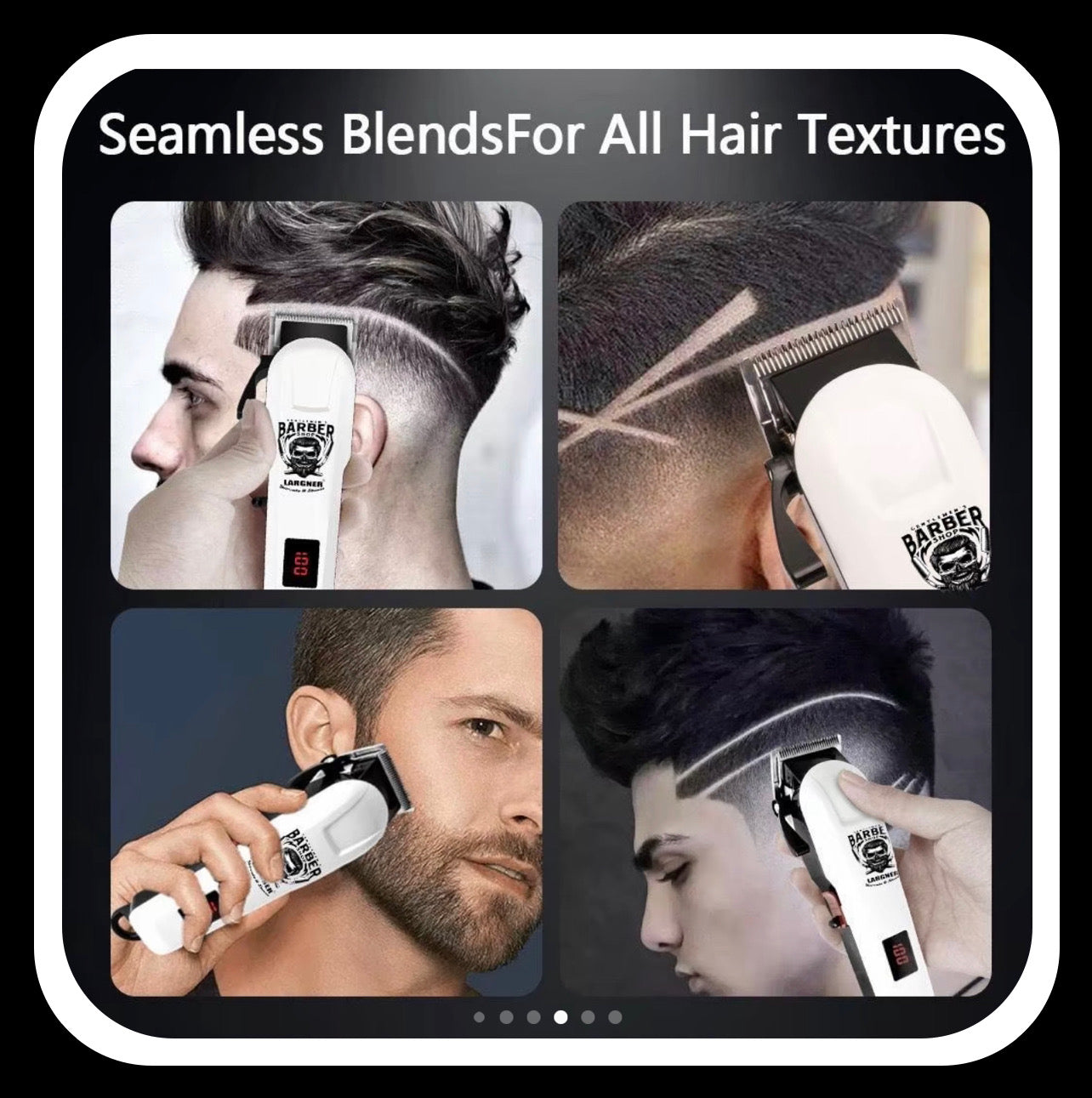 Kit profesional de cortadora de pelo y afeitadora,