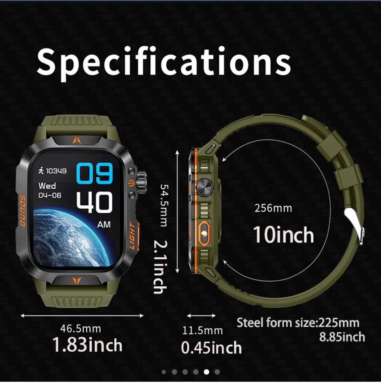 Reloj inteligente para hombres y mujeres