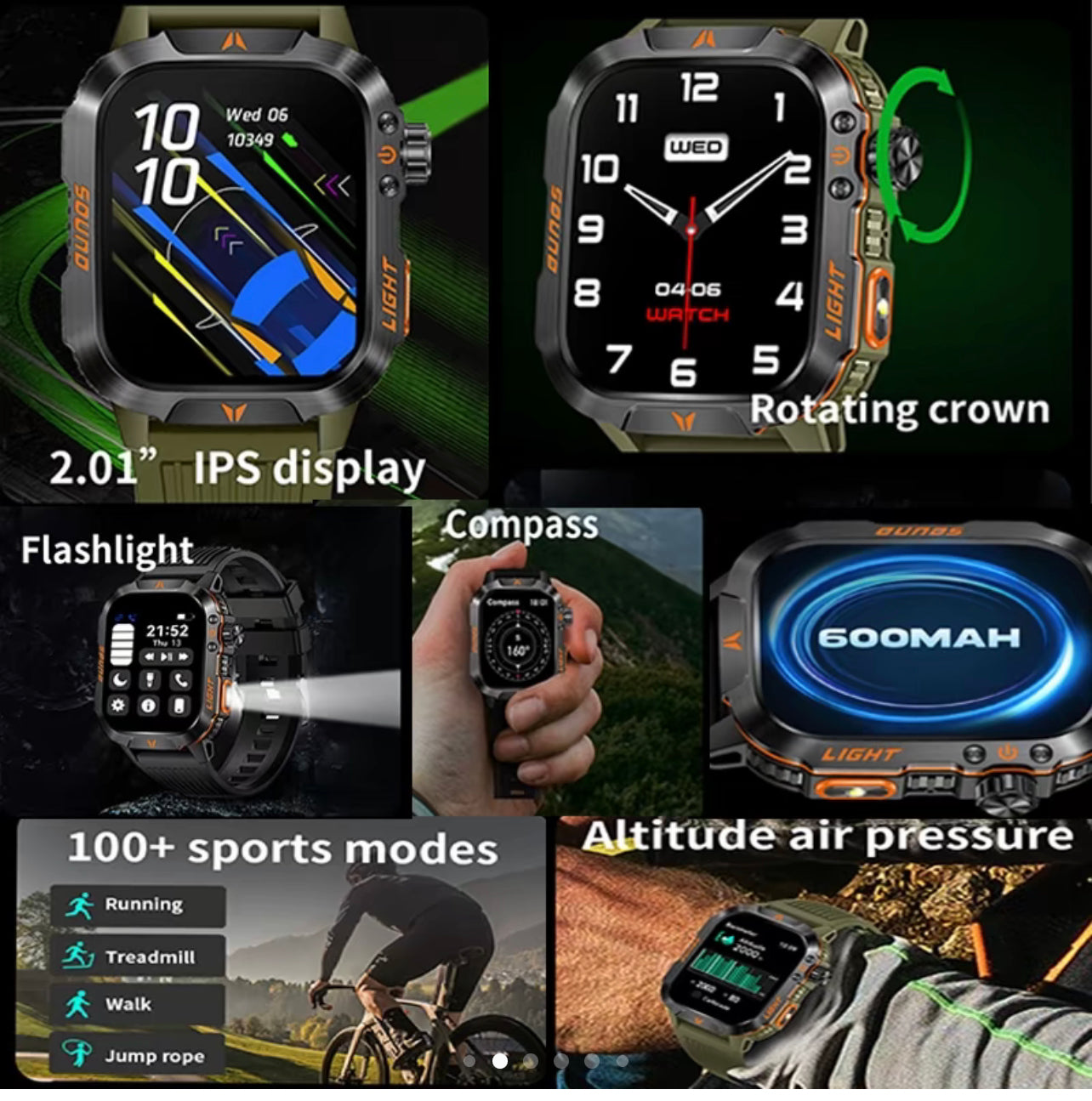 Reloj inteligente para hombres y mujeres